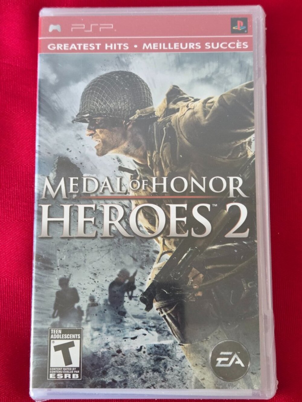 2009 PSP, MEDAL OF HONOR, HEROES 2 VIDEO GAME, STILL SEALED!!!